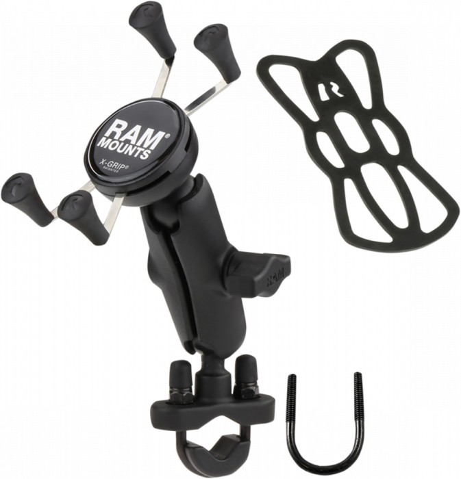Suport telefon/gps universal, Ram Mounts, X-Grip, U-Bolt, pentru ATV/UTV, culoar... Cod Produs: MX_NEW 06360122PE