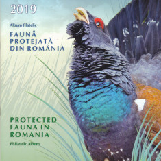 ROMANIA 2019 - FAUNA PROTEJATA DIN ROMANIA, ALBUM FILATELIC - LP 2237b.