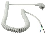 Cablu 3G1,5mm&sup2; PVC cu Ştecăr Unghi AS SCHWABE 70427 CEE 7/7 (E/F)