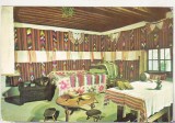 bnk cp Bucuresti - Muzeul Satului - Interiorul casei din Naruja Vrancea - uzata