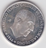 SPANIA 100 PESETAS 1966 minted by the FNMT History of the Peseta collection