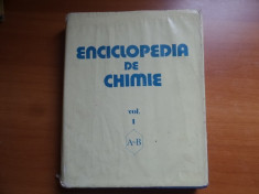 Enciclopedia de chimie foto