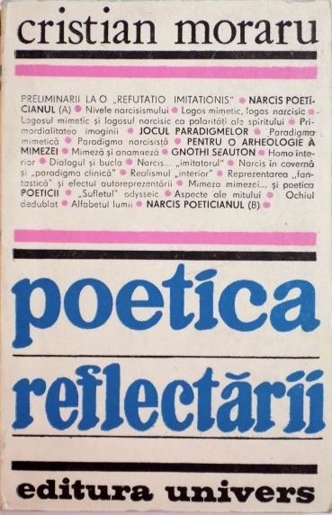 Poetica reflectarii - Cristian Moraru