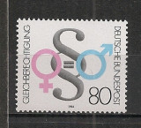 Germania.1984 Temelia democratiei MG.574, Nestampilat
