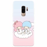 Husa silicon pentru Samsung S9 Plus, Little Twins On Cloud