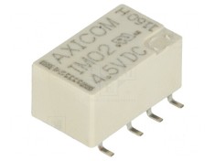 Releu electromagnetic DPDT 4,5VDC 2A 0,5A/125VAC
