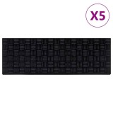 Cumpara ieftin Trepte de scara, 5 buc., 25x75 cm, cauciuc