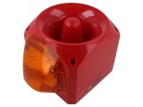 Semnalizator luminos și acustic KLAXON SIGNALS Nexus 120 110/230V LED roșu IP66