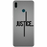 Husa silicon pentru Huawei Y9 2019, Amir Justice Minimalistic Nubheebuccus Text