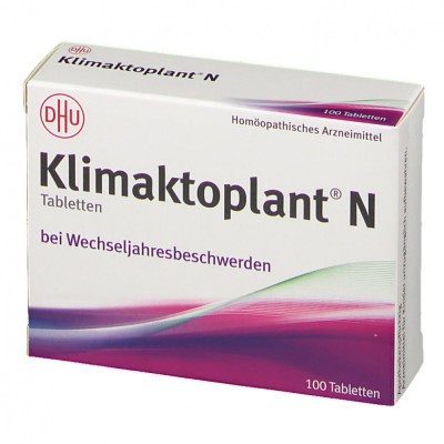 Supliment Alimentar, DHU, Klimaktoplant, Ameliorarea Simptomelor Asociate cu Menopauza, 100 tablete foto