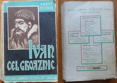Andre Beucler , Ivan cel Groaznic , Craiova , 1938 foto