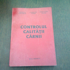 CONTROLUL CALITATII CARNII - NICOLETA CIOCIRLIE