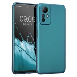 Husa Kwmobile pentru Xiaomi Redmi Note 12S, Albastru, Silicon, KWM000018CN004C, Carcasa