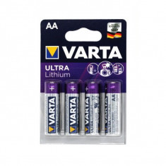 Baterii Varta Ultra Lithium Professional AA, R6 4 Baterii / Set foto