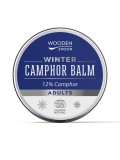Balsam de iarna cu camfor 12% pentru adulti, bio, 60ml, Wooden Spoon
