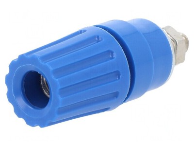 Soclu Banană 4mm Albastru 35A 60VDC foto