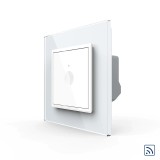 Cumpara ieftin Intrerupator simplu wireless cu touch Livolo din sticla, Serie noua SmartElectro IntelligentHouse