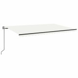 Cumpara ieftin Copertina electrica cu LED si senzor 5 x 3 m Crem