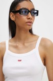Levi&#039;s top femei, culoarea alb, A7420