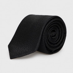 Michael Kors cravata de matase culoarea negru