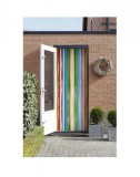 Perdea Usa Multicolor 100x200 cm Lemn Plastic