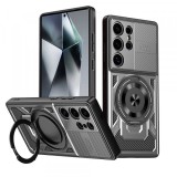 Husa pentru Xiaomi Poco C75 / Redmi 14C, Techsuit, RuggedCam, Gri