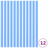 Manșoane din spumă st&acirc;lp trambulină, 12 buc., albastru, 92,5 cm