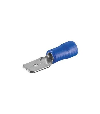 Conector albastru tata 6.4x0.8mm fixPoint foto