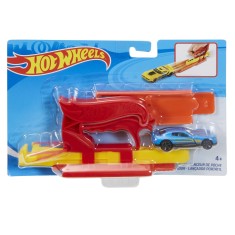 HOT WHEELS SET LANSATOR PORTABIL ROSU SI MASINUTA SuperHeroes ToysZone