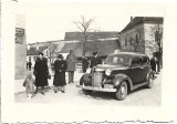M1471N Ren&eacute; Popescu-R&acirc;mniceanu cu automobilul său la Sibiu, anii 1930