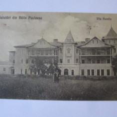 Carte postala Baile Pucioasa/Dambovita-Vila Aurelia,circulata 1927