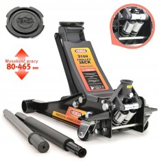 Cric hidraulic cu profil redus, cu doua pistoane 3.0T ridicare rapida SN3065