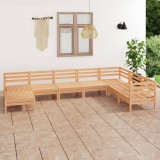vidaXL Set mobilier de grădină, 8 piese, lemn masiv de pin 3082984