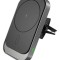 Suport auto magnetic MagSafe cu incarcare wireless 15W Fast Charge Qi Standard QC3.0 - CWCPH-CW19