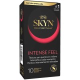 Skyn-Intense Feel Prezervative Texturate fără Latex cu Design