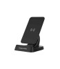 Suport Telefon Birou Kruger&amp;Matz cu Incarcare QI Wireless, Universal, Negru/Alb