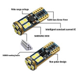 Set becuri led T10 W5W Canbus fara polaritate