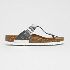 Birkenstock șlapi Gizeh 1003674-SILVER