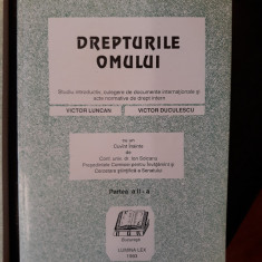 Drepturile omului- Victor Luncan, Victor Duculescu