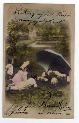 FELICITARE DE PASTI CU PURCELUSI foto