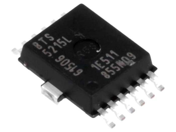 Power switch high-side 3,7A 2 canale