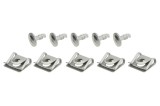 Set fixare carcasa cutie viteze Audi 100 (C4), 12.1990-05.1994; A6 (C5), 1997-01.2005; A6 (C6), 05.2004-03.2011, scut motor , cutie viteze, 10 bucati, Rapid