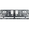 Set 2 bucati, suport numar inmatriculare Carbon, BMW Drive, Autohelix MSA