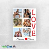 Tablou personalizat pe canvas Love model 2