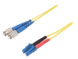 Patch cord fibră optică FC/UPC-LC/UPC 2m 9/125um