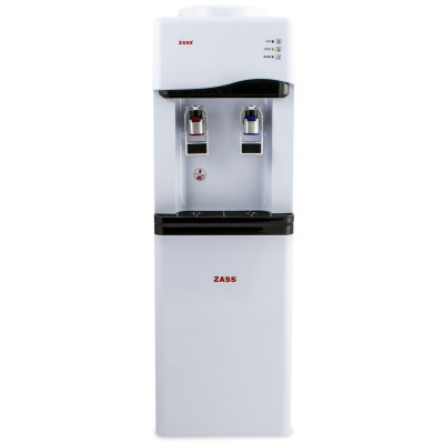 Dozator apa de podea Zass, 80 W, 12 l, 33 x 100 x 35 cm, rezervor inox, termostat automat, Alb foto