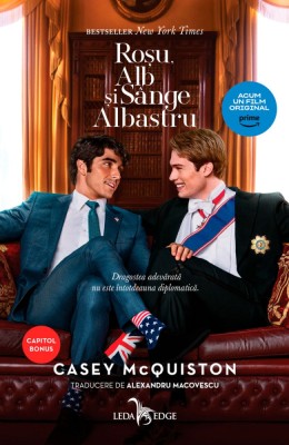 Roșu, alb și s&amp;acirc;nge albastru, hardcover tie-in foto