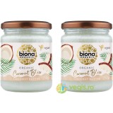 Pachet Crema de Cocos Tartinabila Coconut Bliss Ecologic/Bio 250g+250g