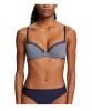 Sutien cu armatura ESPRIT Micro Print Par Classic, alb albastru, 75B - OUTLET