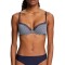 Sutien cu armatura ESPRIT Micro Print Par Classic, alb albastru, 75B - OUTLET